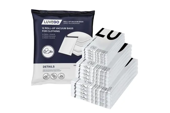 Luvego - Oprolzakken Reiszakken - 12 pack