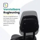 Voltano Fietszadel Met Rugsteun / Rugleuning