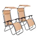 LifeGoods Opvouwbare Tuinstoelen - 2-pack