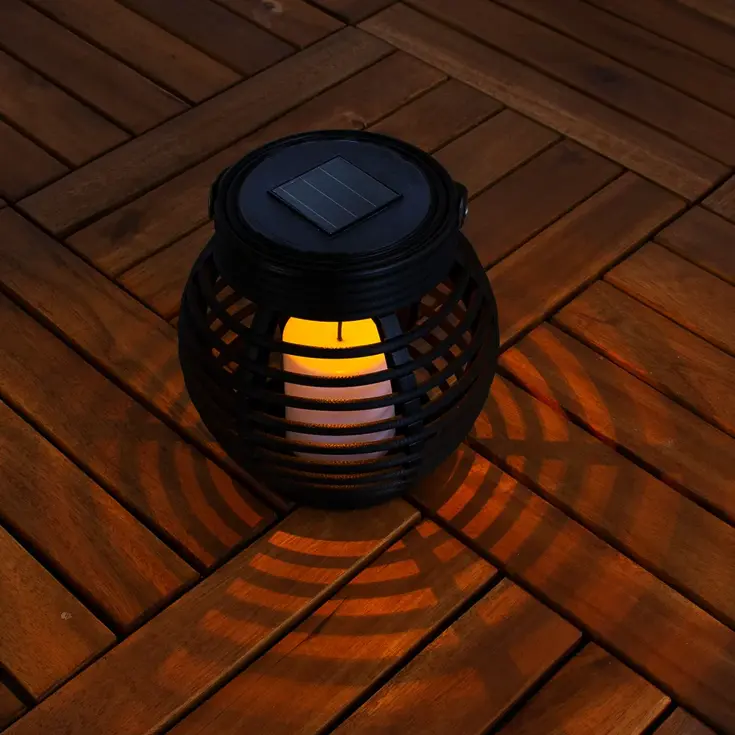 RexTech solar lantaarn Basket - Set van 3