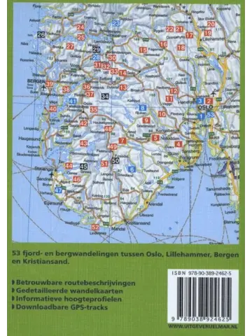 Rother wandelgids Zuid-Noorwegen