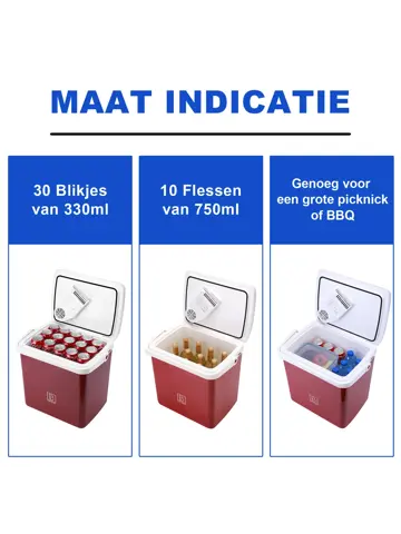 Elektrische Koelbox - 25L - 12V/230V