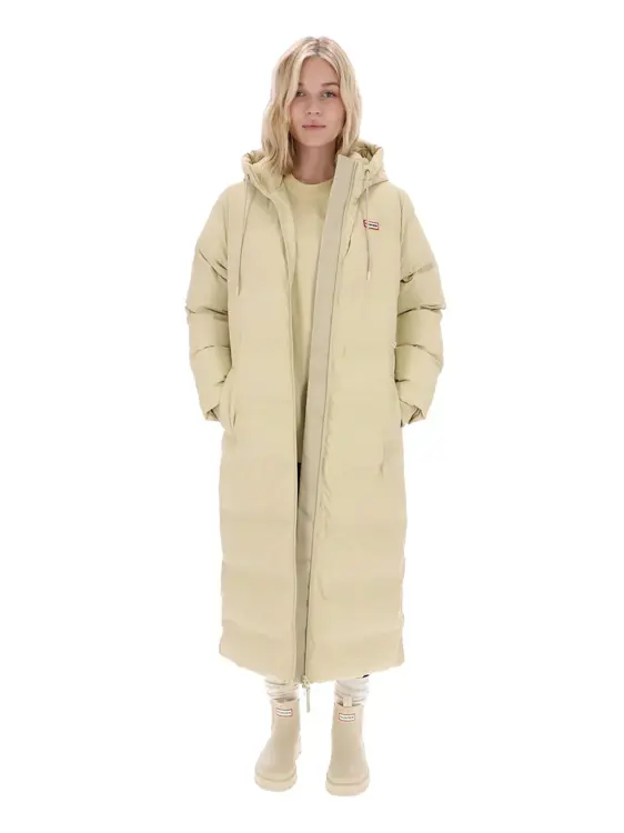 Hutchison PU Long Puffer - Jas - Dames - Hunter