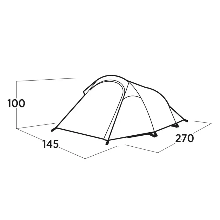 Reindal 2 Persoons Tunneltent