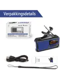 Noodradio DAB+/FM - 5000mAh - Solar Opwindbaar