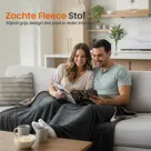 Goliving Elektrische Fleece Deken - 160x120