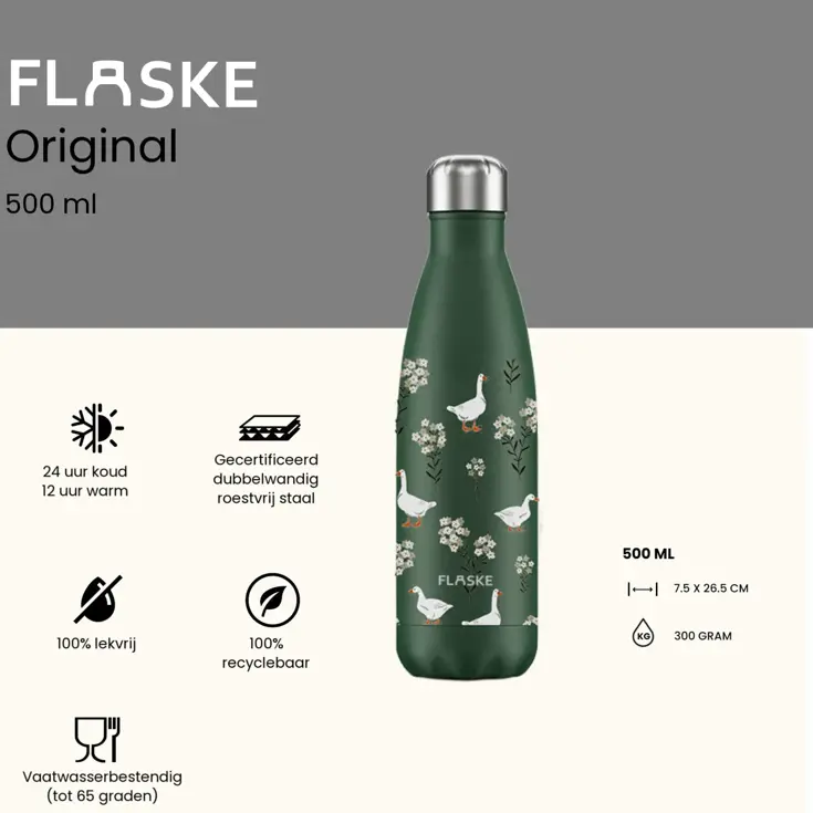 Drinkfles RVS 500 ml