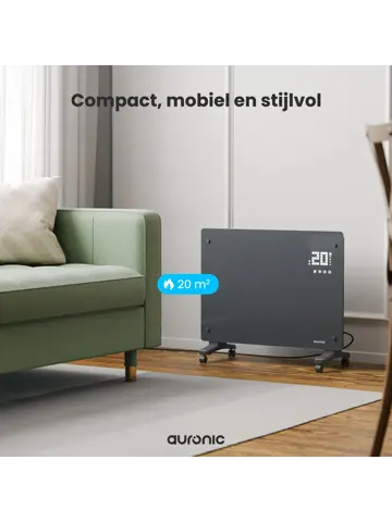 Auronic Convectorkachel - 1500W