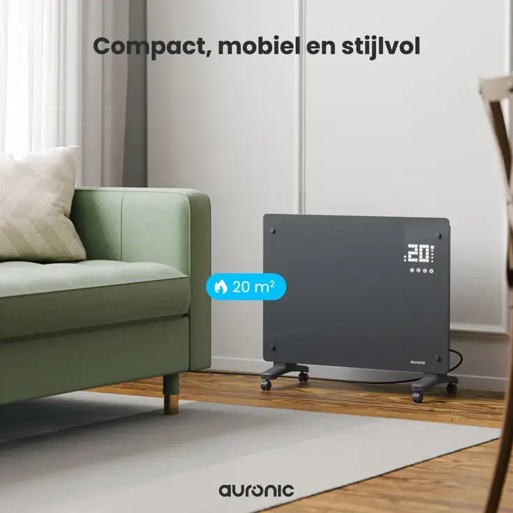 Auronic Convectorkachel - 1500W