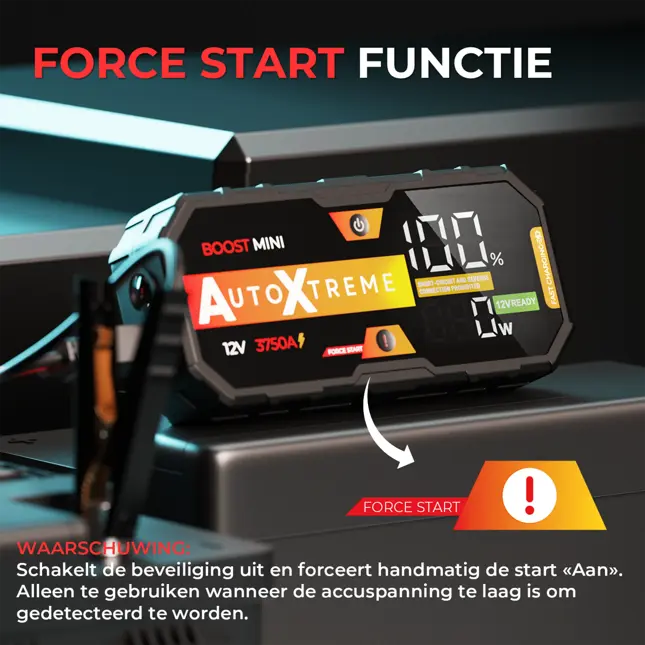 Boost Mini 3750 - 620CCA - Jumpstarter