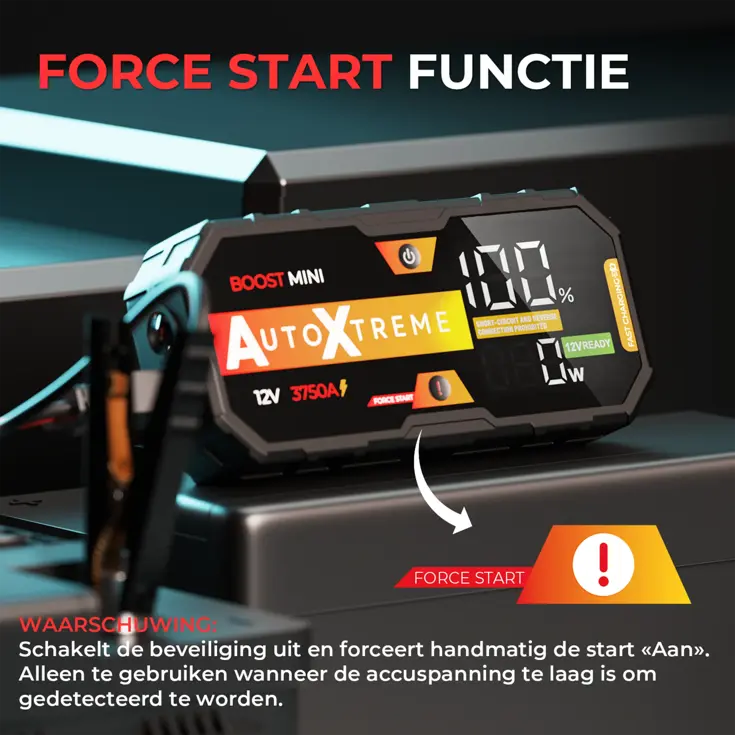 Boost Mini 3750 - 620CCA - Jumpstarter