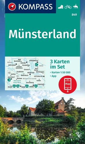 Wandelkaart WK849 Münsterland