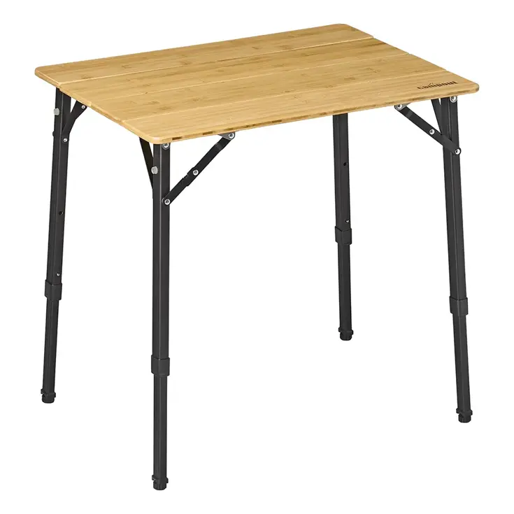 Inklapbare Tuintafel – 65x50 – Bamboe