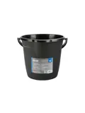 Stevige kunststof emmer 10L met handgreep.