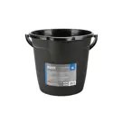 Stevige kunststof emmer 10L met handgreep.