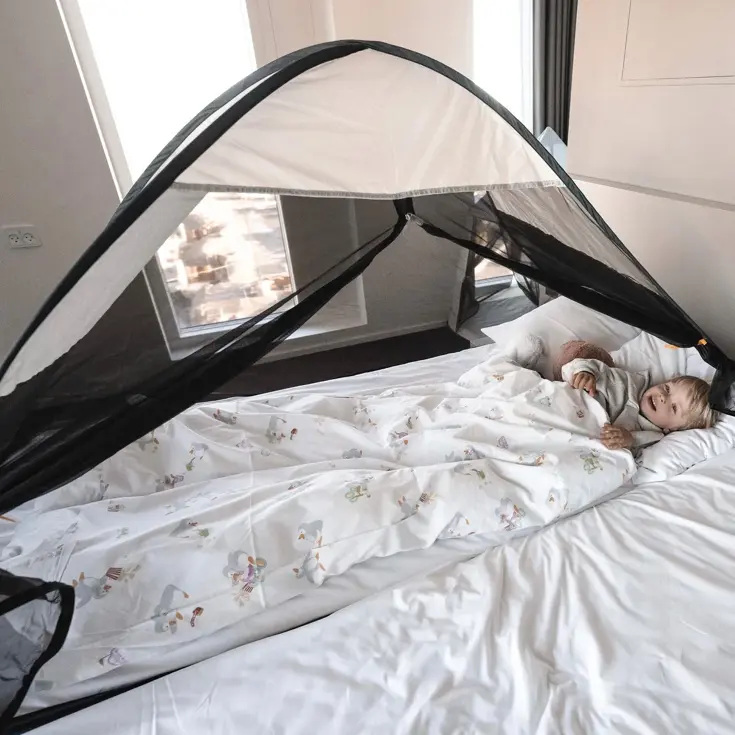 Luxe Bedtent Pop Up klamboe - 1mm gaas