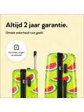Handbagage Koffer met print - 55cm
