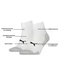 Cushioned - 6 paar - Quartersokken