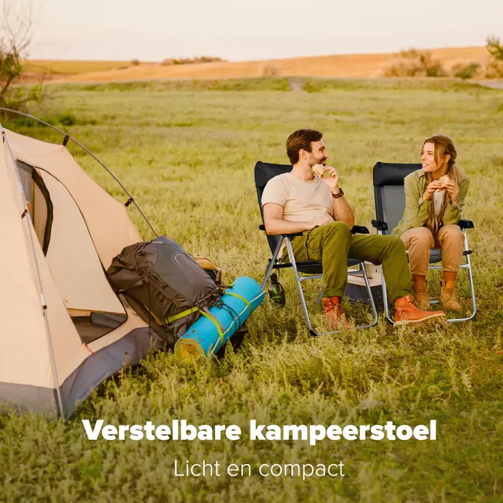 Campingstoel 5 standen