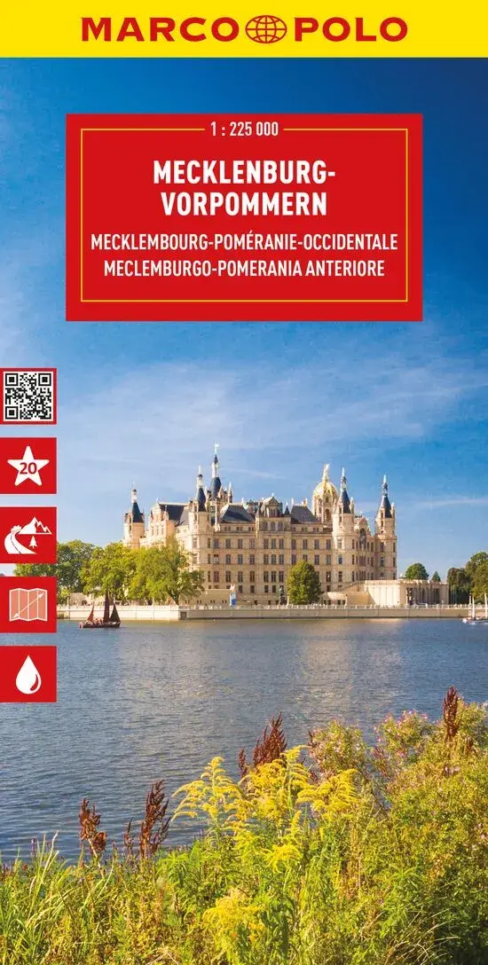 Marco Polo Kaart 02 Mecklenburg - Vorpommern