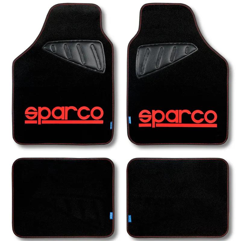 Sparco Automatten set   Stof  Rood  Rood main product image