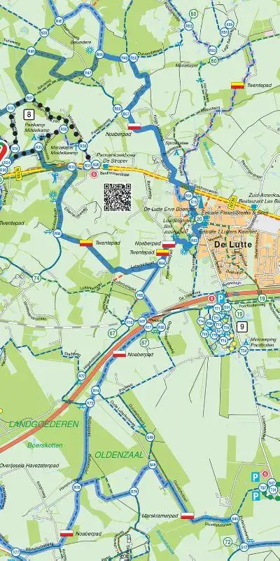 Falk Regiokaart Twente-Noord inclusief Dinkelland