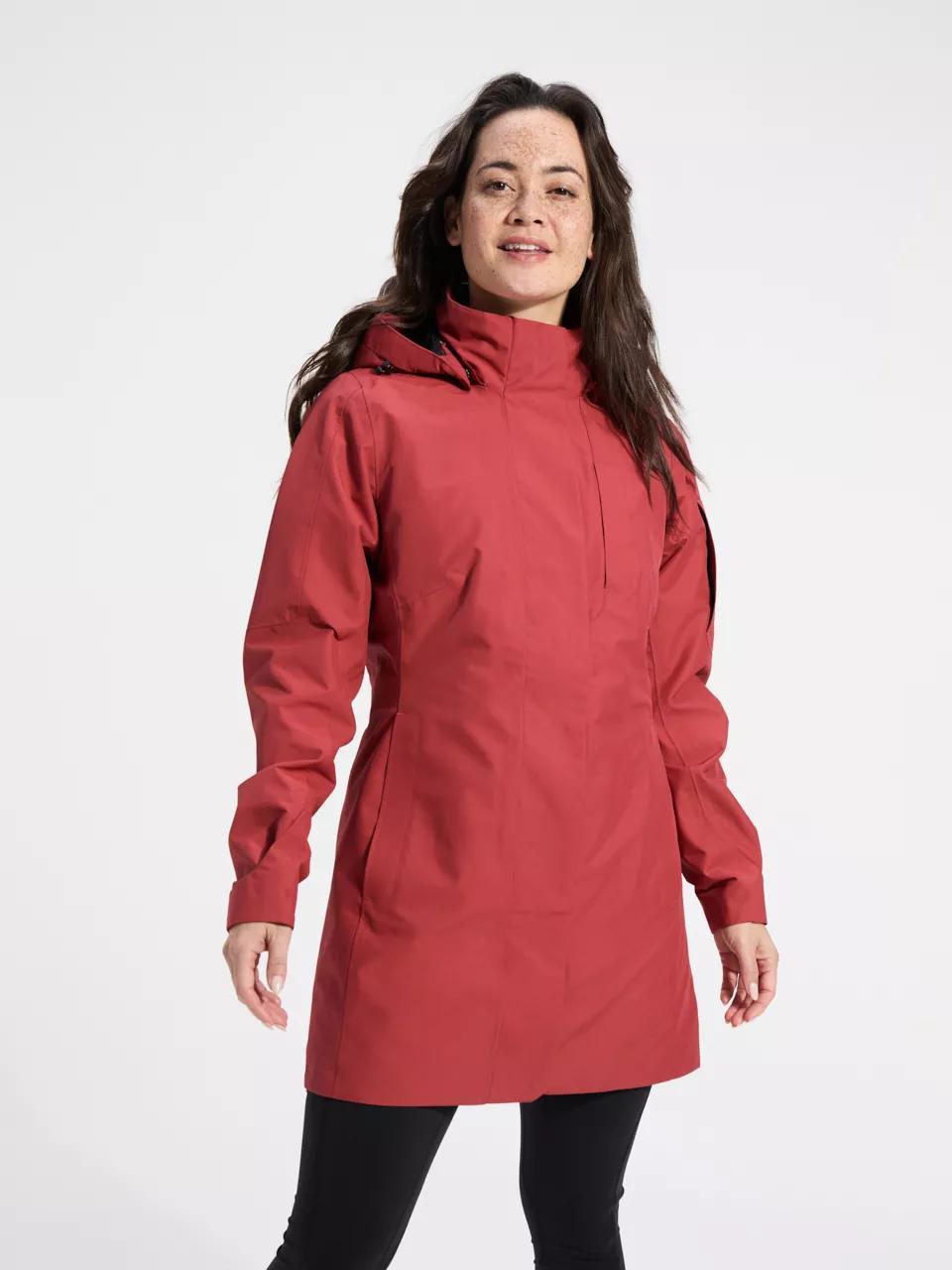 ANWB  Iboti  Parka dames  Human Nature  Brique   XXXXL