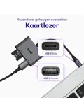Ease USB-C SD Kaart Kaartlezer Grijs