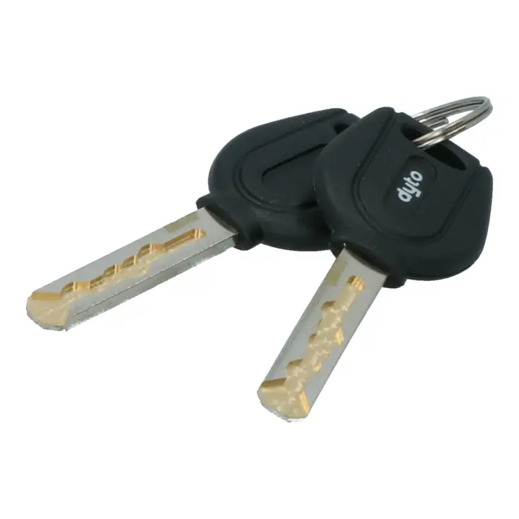 Compact en flexibel mintgroen spiraalslot 180cm