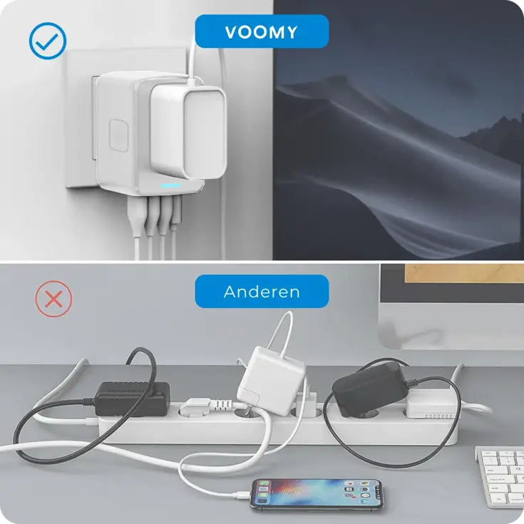 Travel Y25 - Wereldstekker - 170+ landen 4 USB