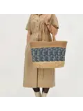 Natural Life - Strandtas riet - Groot
