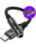 Ease 3.5mm Aux naar USB-C Adapter met DAC