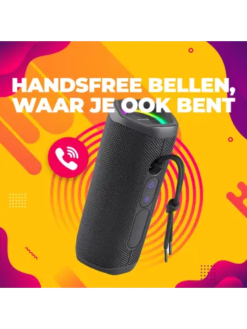 BTV223 Zwart Bluetooth speaker