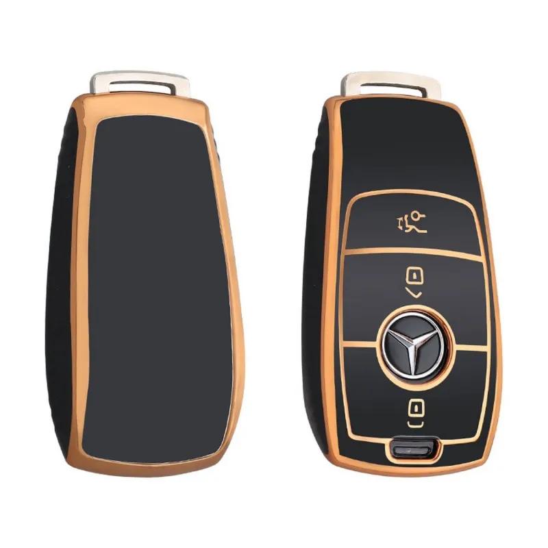 Dutch Shield  Sleutelhoesje  Mercedes goud B3  Zwart main product image