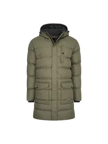 Heren Long Puffer Jacket