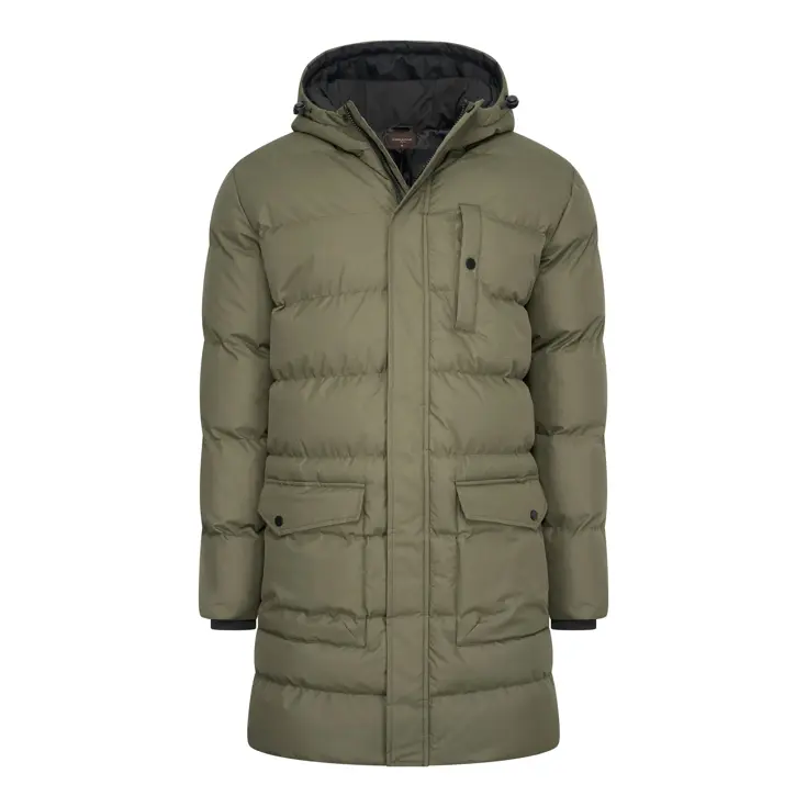 Heren Long Puffer Jacket