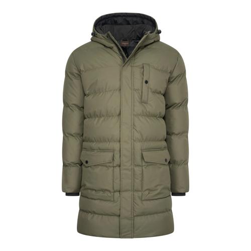Heren Long Puffer Jacket Cappuccino Italia