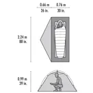 Eenpersoonstent met Veel Ruimte
