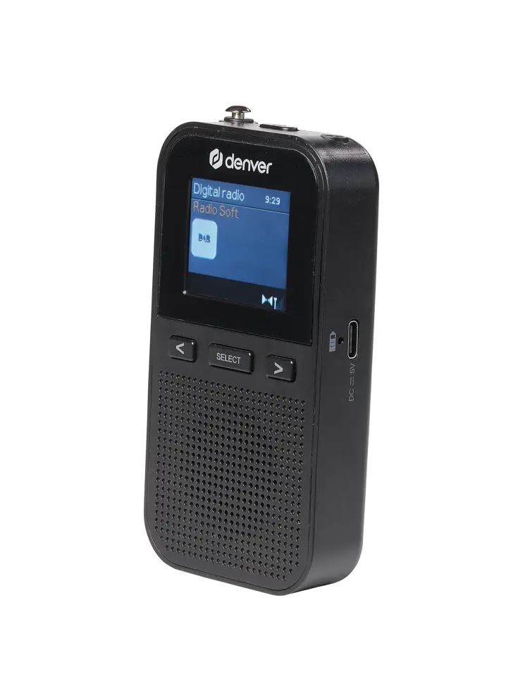 DAB+/FM Radio Alarmfunctie Koptelefoon aansluiting