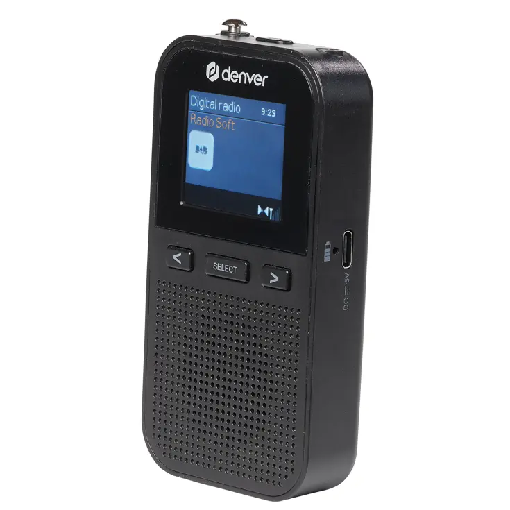 DAB+/FM Radio Alarmfunctie Koptelefoon aansluiting