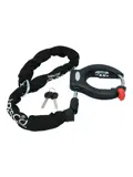 Hoogwaardig ringslot met plug-in ketting 90cm