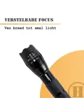 Homey's Mel zaklamp LED oplaadbaar 150 lumen