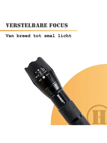 Homey's Mel zaklamp LED oplaadbaar 150 lumen