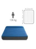 Luchtbed - Intex - 2P - 137x191 cm + Pomp