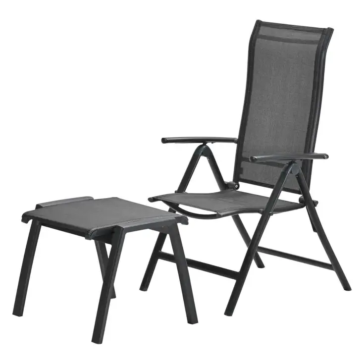 Santos grijze Tuinstoel