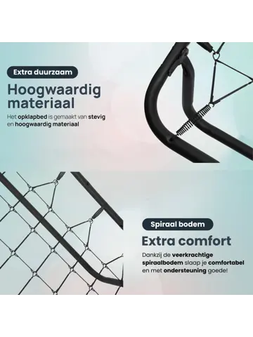 Troonz Campingbed Napoli - 90 x 200 - Set