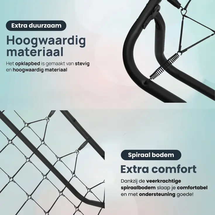 Troonz Campingbed Napoli - 90 x 200 - Set