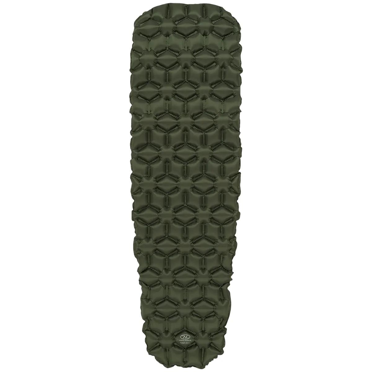 Highlander Outdoor  Highlander opblaasbare slaapmat NAP-PAK  Groen main product image