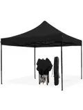 Partytent – 3x3 m – Easy-Up – Antraciet