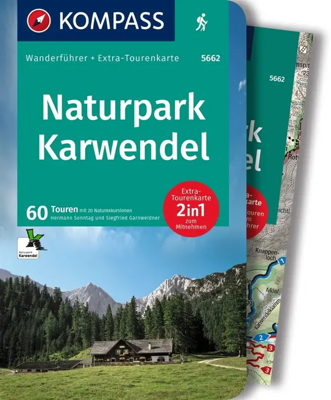 Kompass Wanderführer 5662 Naturpark Karwendel